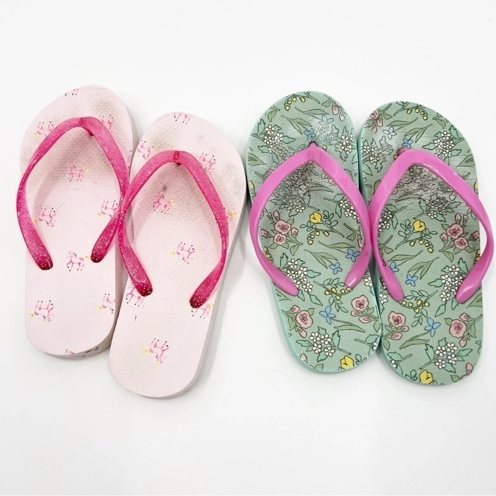 Gap Cat & Jack Flip Flop Sandals Bundle